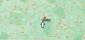 Où se situe Avallon (Code postal 89200)