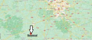 Où se situe Bonneval (Code postal 28800)