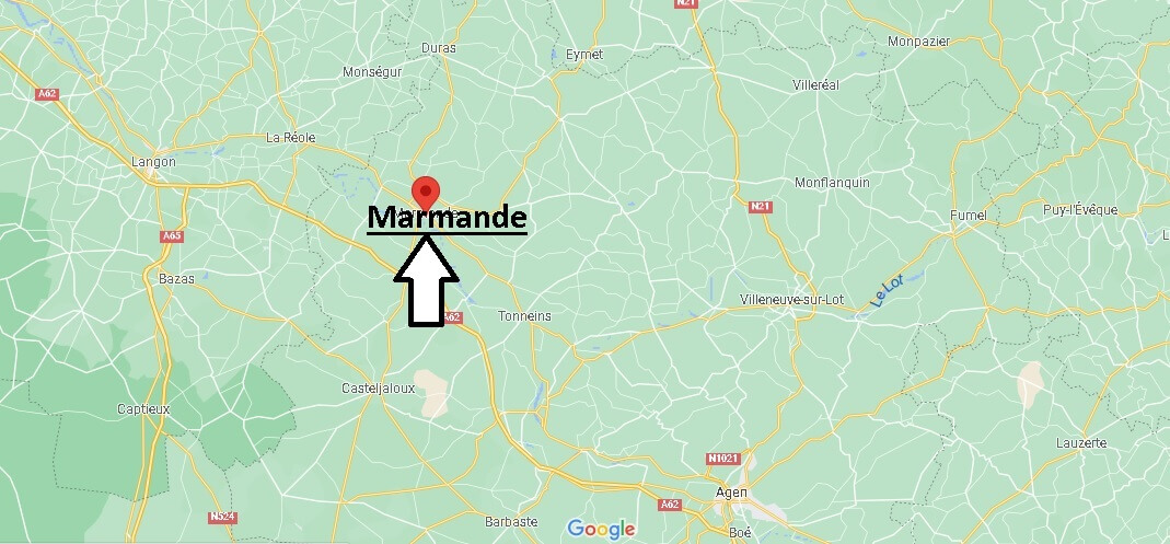 Où se situe Marmande (Code postal 47200)