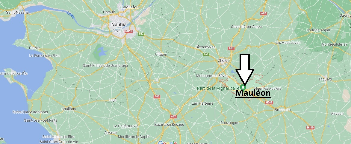 Où se situe Mauléon (Code postal 79700)