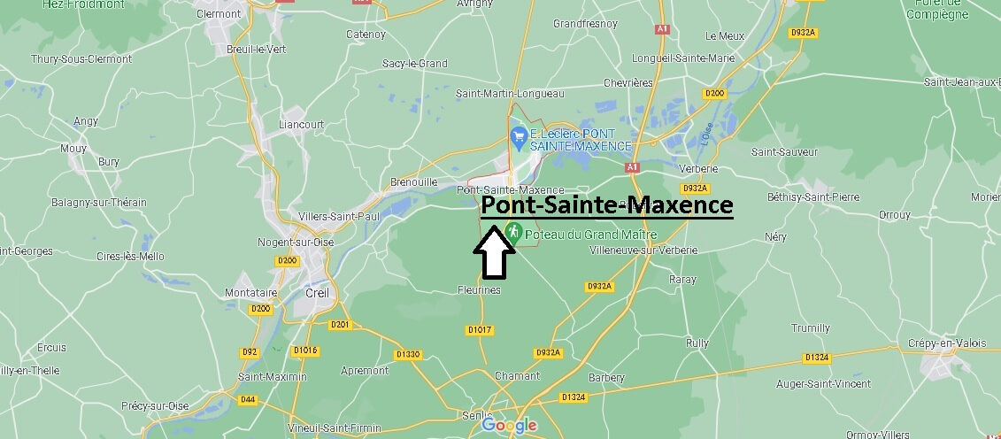 Où se situe Pont-Sainte-Maxence (Code postal 60700)
