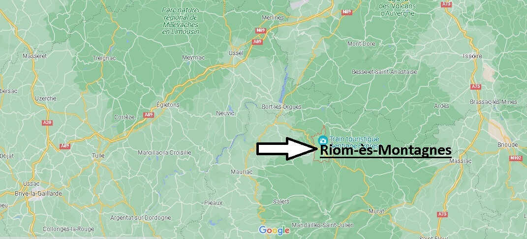 Où se situe Riom-ès-Montagnes (Code postal 15400)