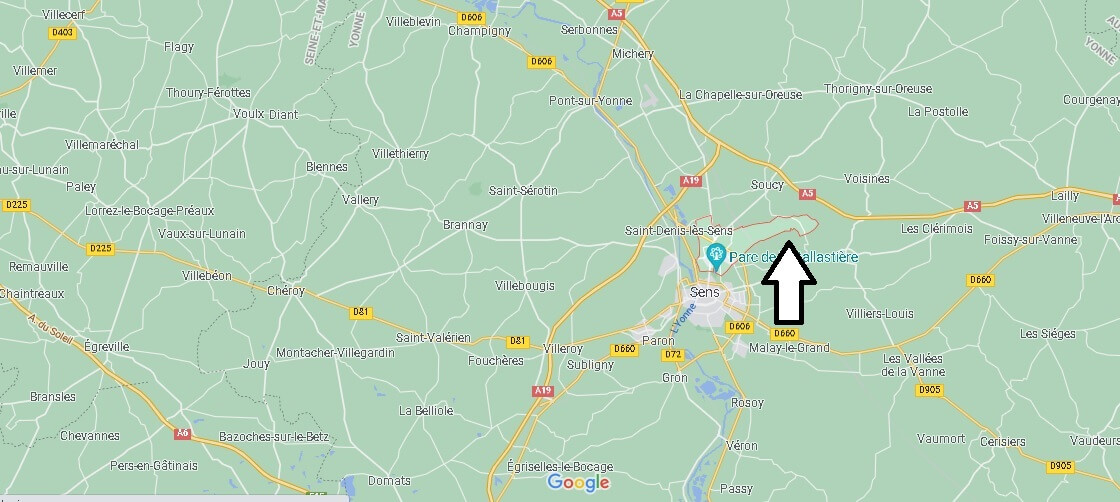 Où se situe Saint-Clément (Code postal 89100)
