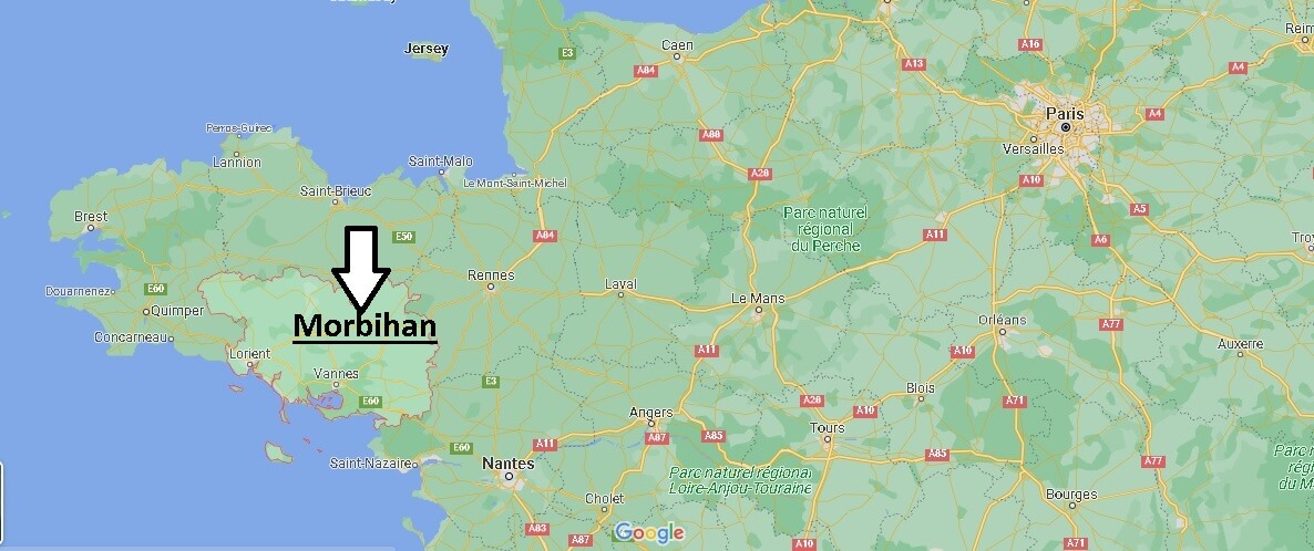Où se situe le Morbihan (Code postal 56)