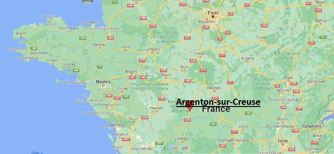 Où se trouve Argenton-sur-Creuse