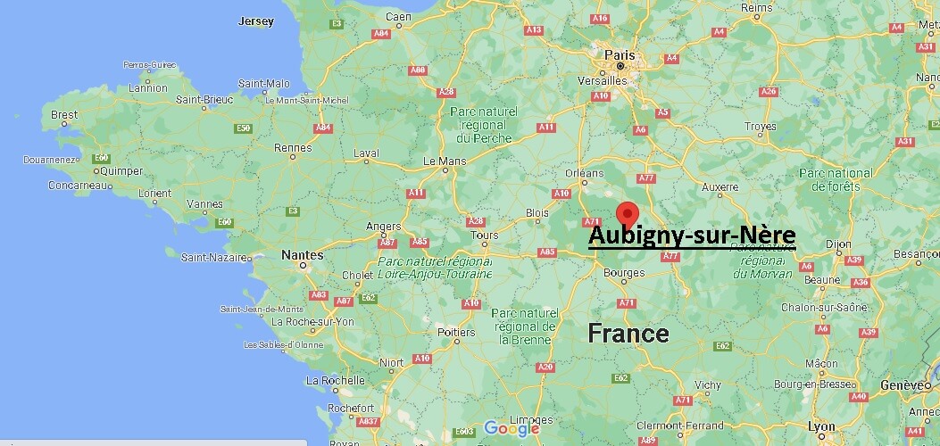 Où se trouve Aubigny-sur-Nère
