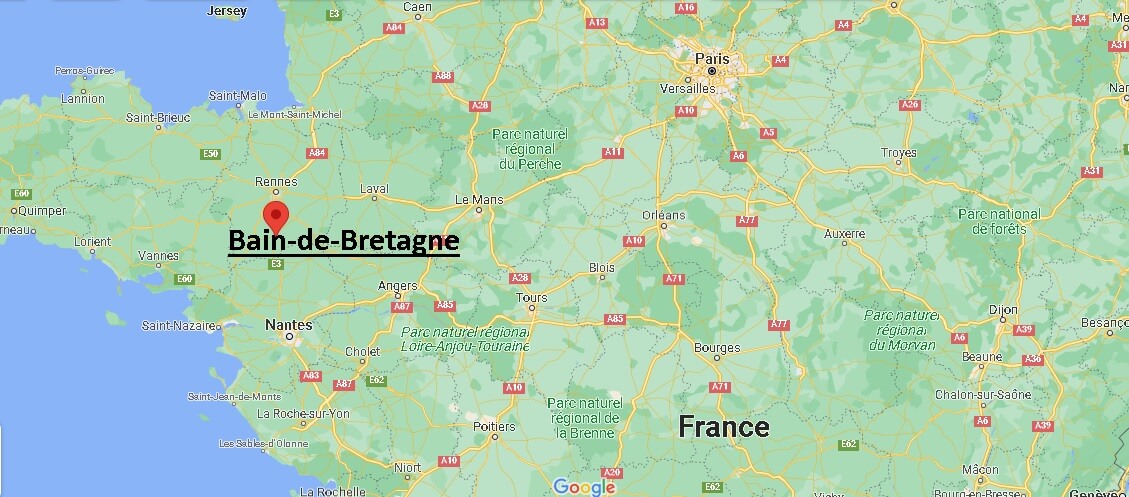 Où se trouve Bain-de-Bretagne