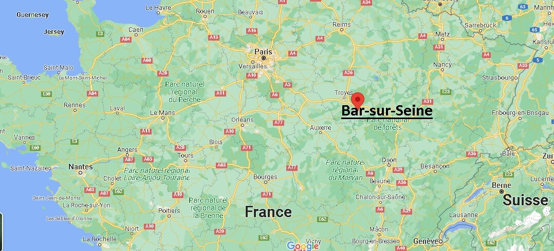 Où se trouve Bar-sur-Seine
