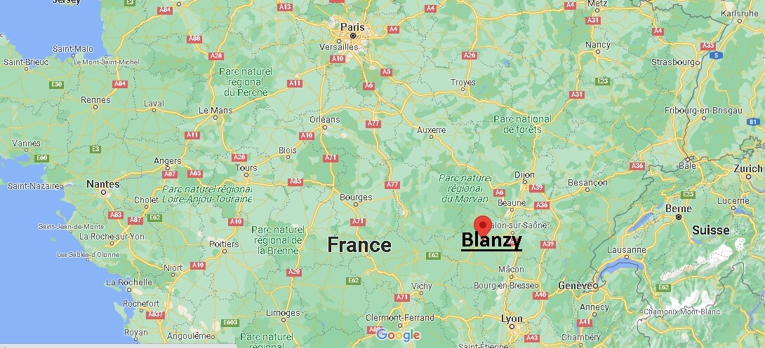 Où se trouve Blanzy