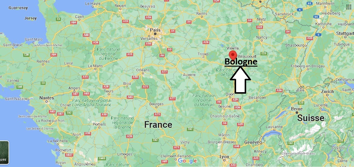 Où se trouve Bologne (France)