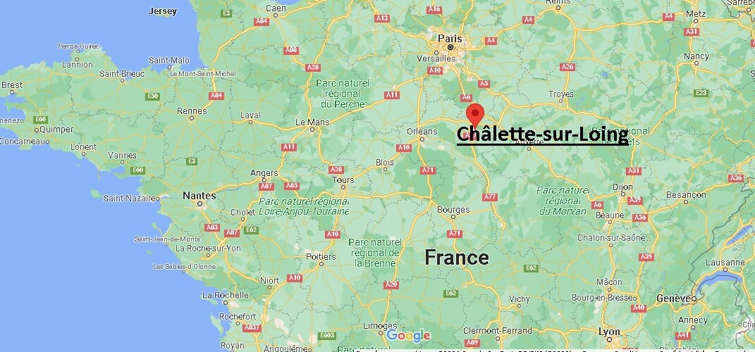 Où se trouve Châlette-sur-Loing