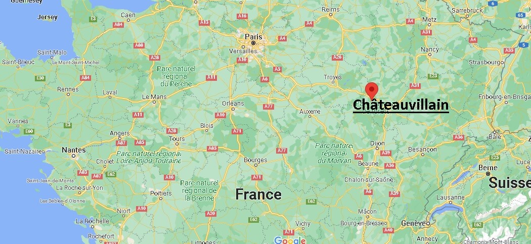 Où se trouve Châteauvillain