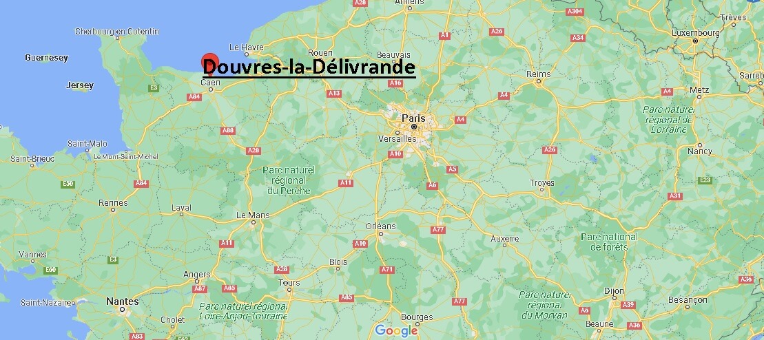 Où se trouve Douvres-la-Délivrande