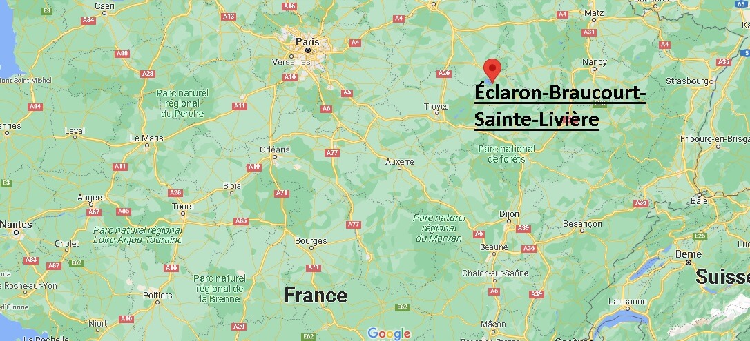 Où se trouve Éclaron-Braucourt-Sainte-Livière