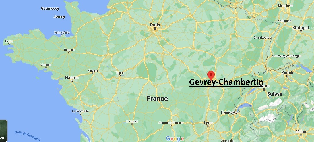 Où se trouve Gevrey-Chambertin
