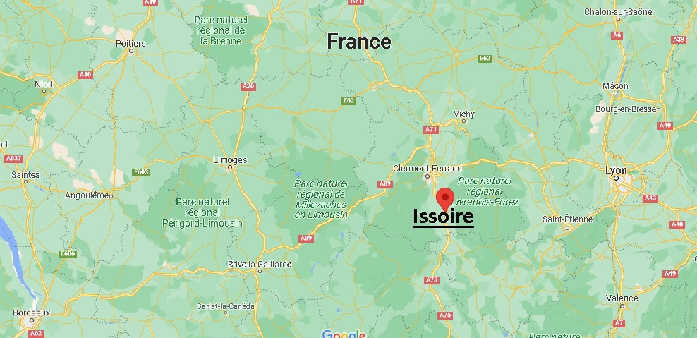 Où se trouve Issoire