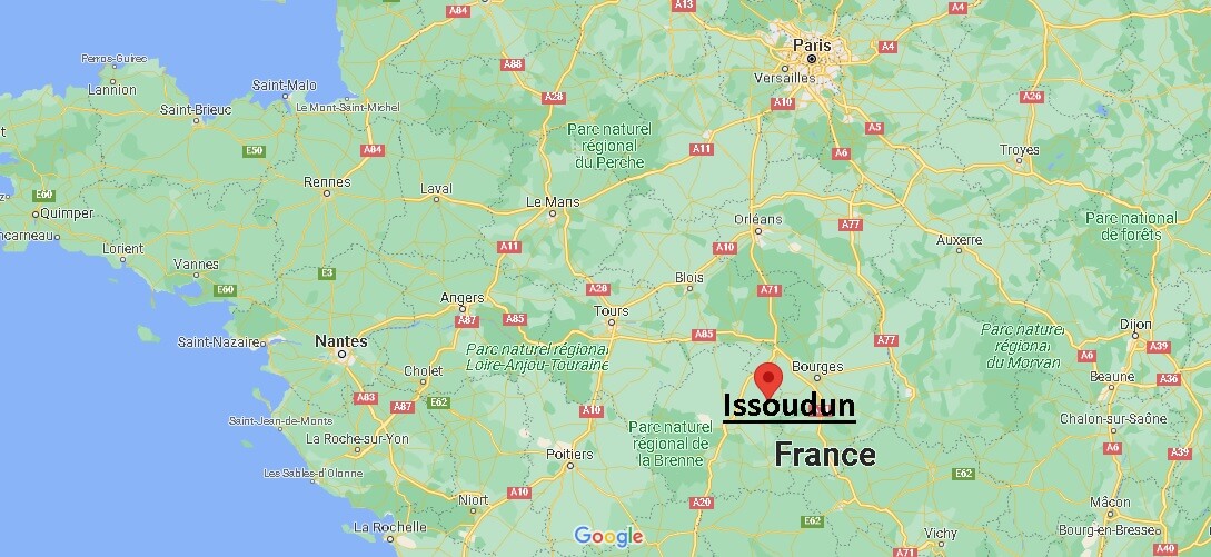 Où se trouve Issoudun