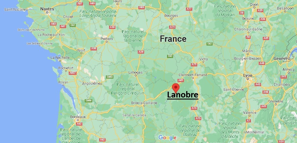 Où se trouve Lanobre