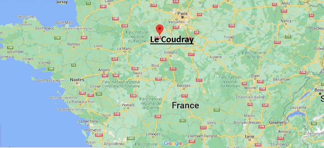 Où se trouve Le Coudray
