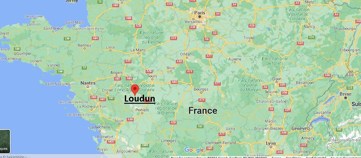 Où se trouve Loudun