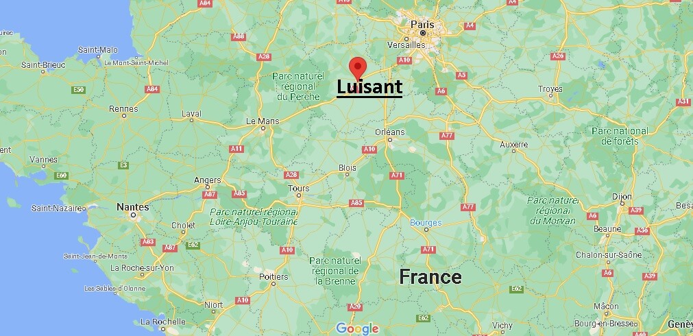 Où se trouve Luisant