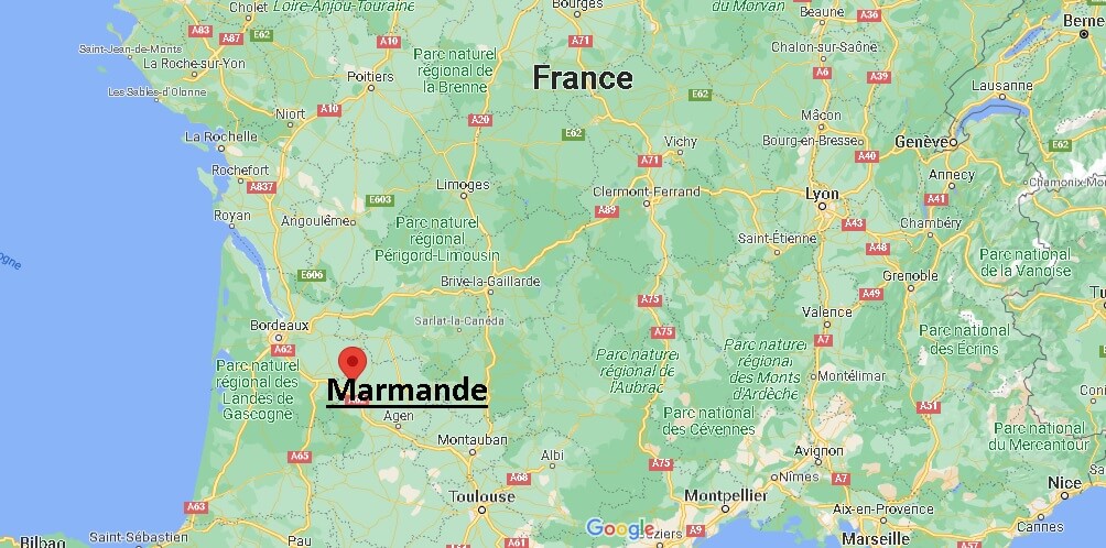 Où se trouve Marmande