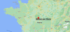 Où se trouve Mehun-sur-Yèvre