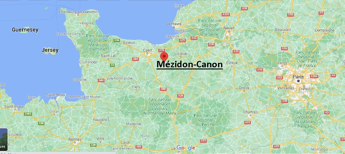 Où se trouve Mézidon-Canon