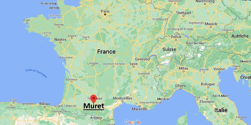 Où se trouve Muret