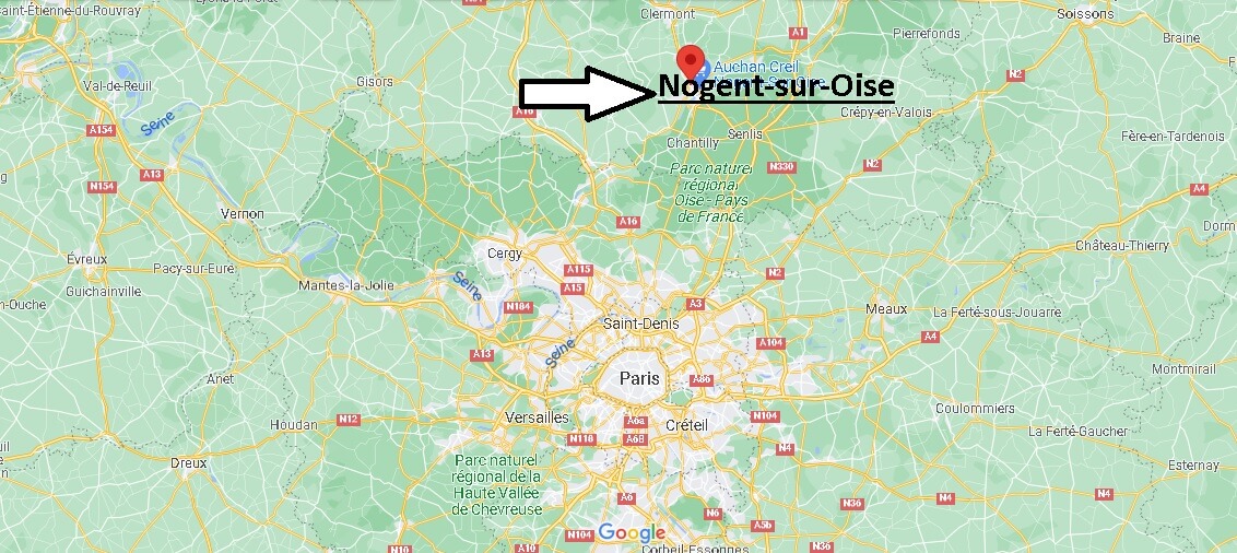 Où se trouve Nogent-sur-Oise