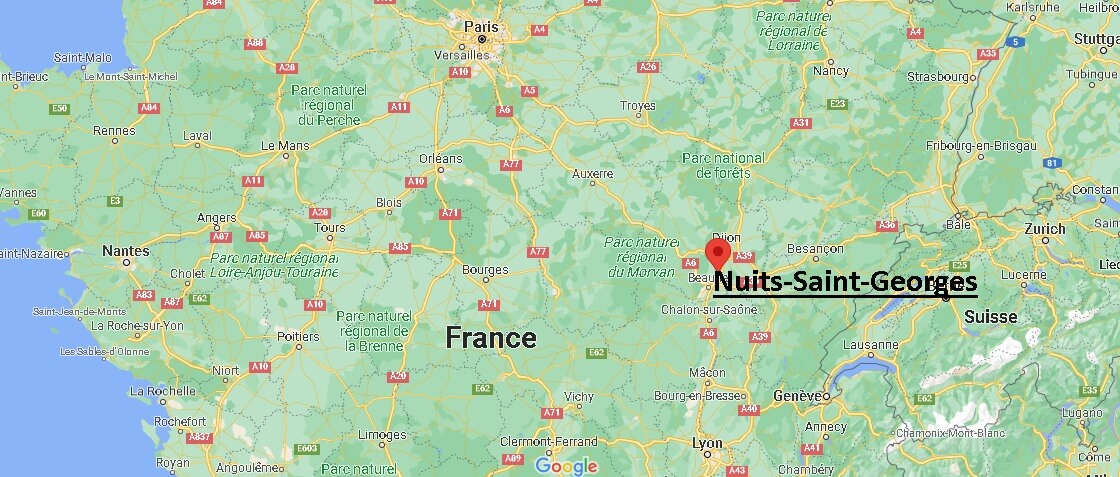 Où se trouve Nuits-Saint-Georges