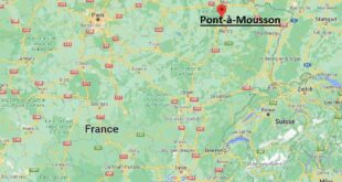 Où se trouve Pont-à-Mousson