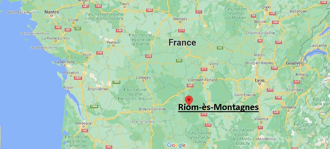 Où se trouve Riom-ès-Montagnes