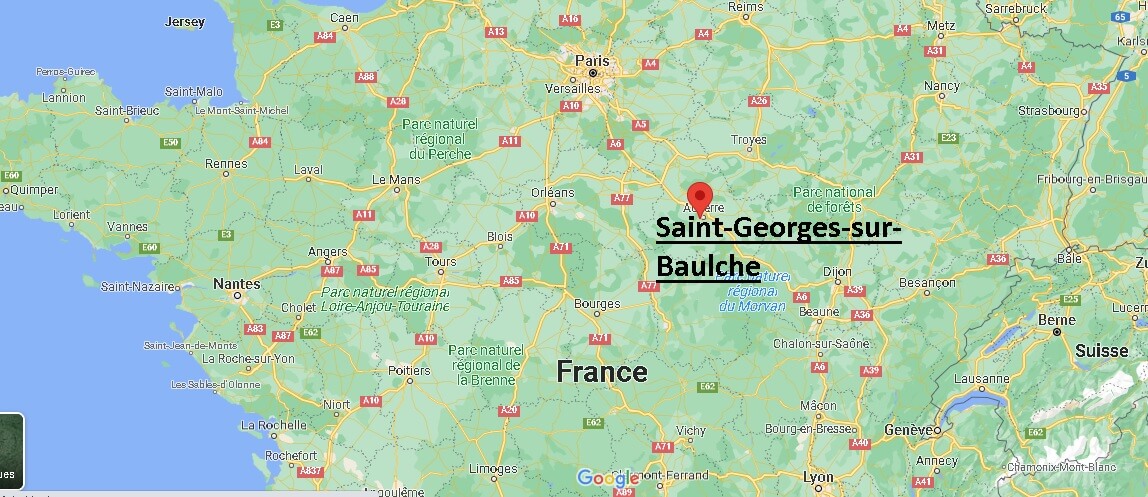 Où se trouve Saint-Georges-sur-Baulche