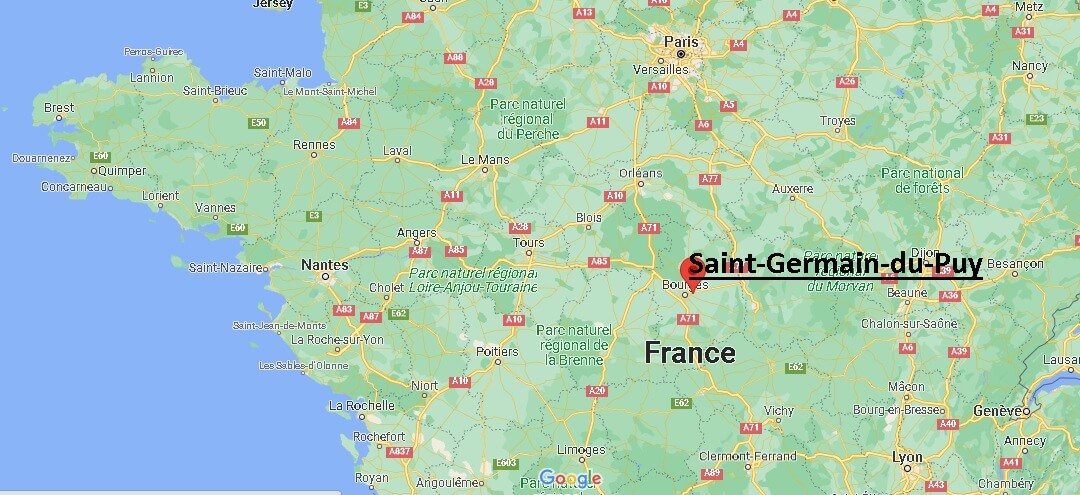 Où se trouve Saint-Germain-du-Puy