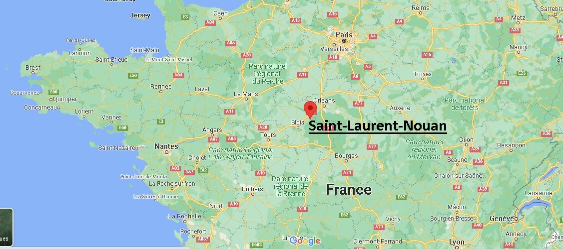 Où se trouve Saint-Laurent-Nouan