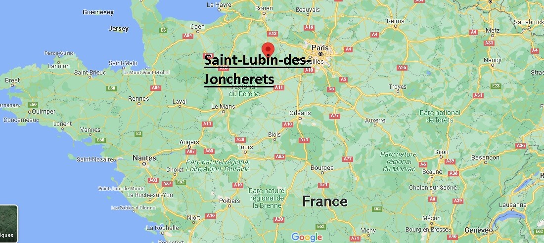 Où se trouve Saint-Lubin-des-Joncherets