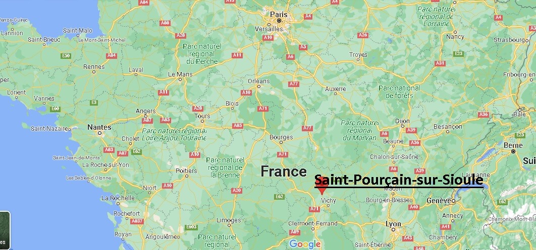 Où se trouve Saint-Pourçain-sur-Sioule