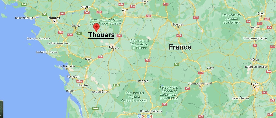 Où se trouve Thouars