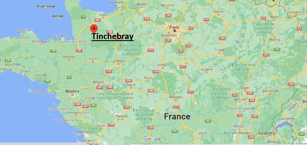 Où se trouve Tinchebray