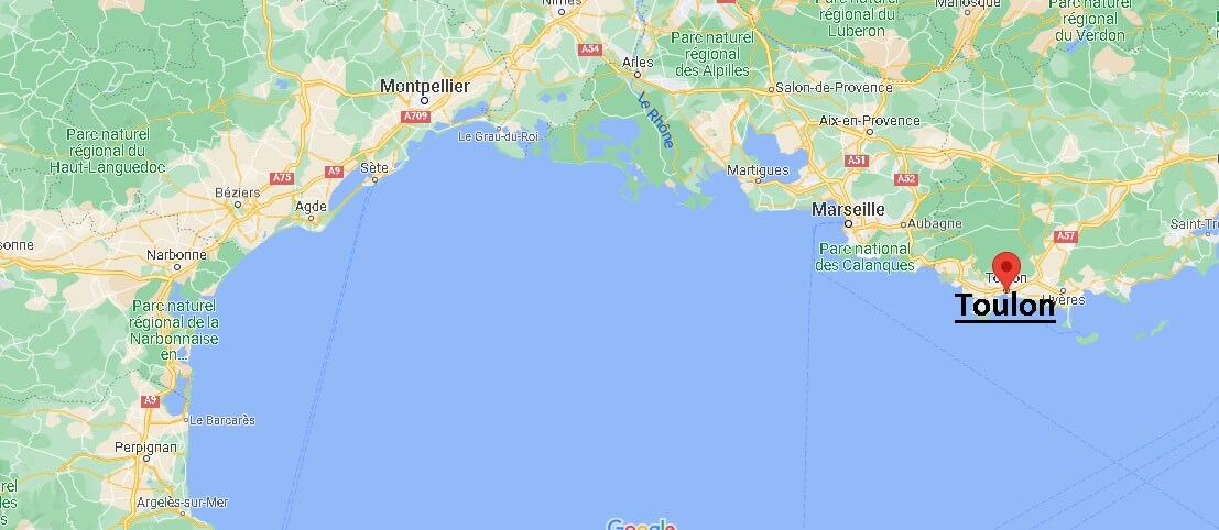 Où se trouve Toulon