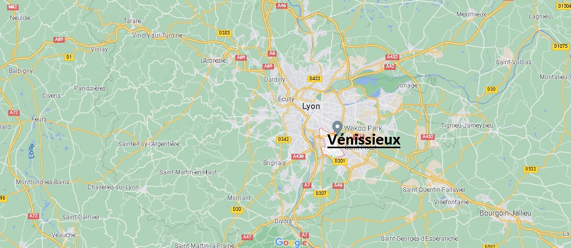 Où se trouve Vénissieux