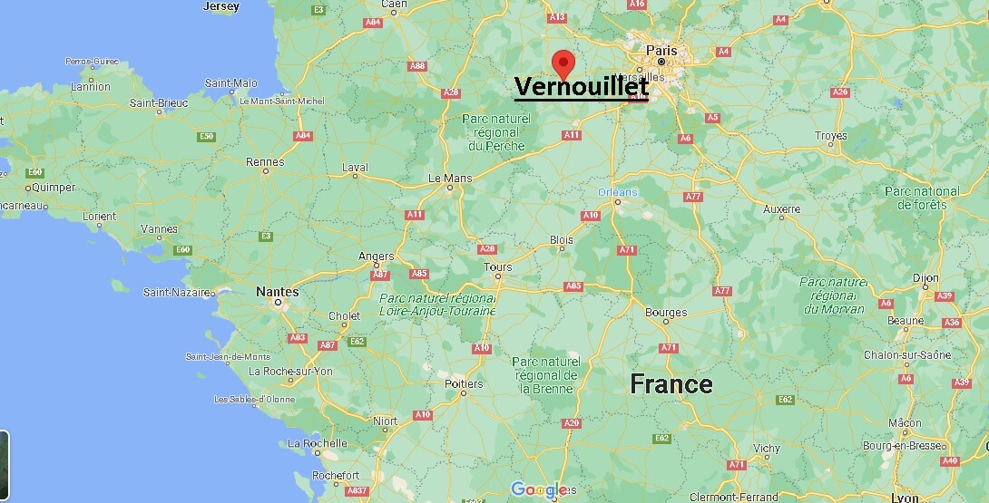 Où se trouve Vernouillet 