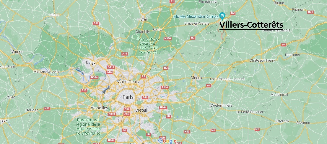 Où se trouve Villers-Cotterêts
