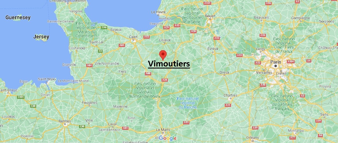 Où se trouve Vimoutiers