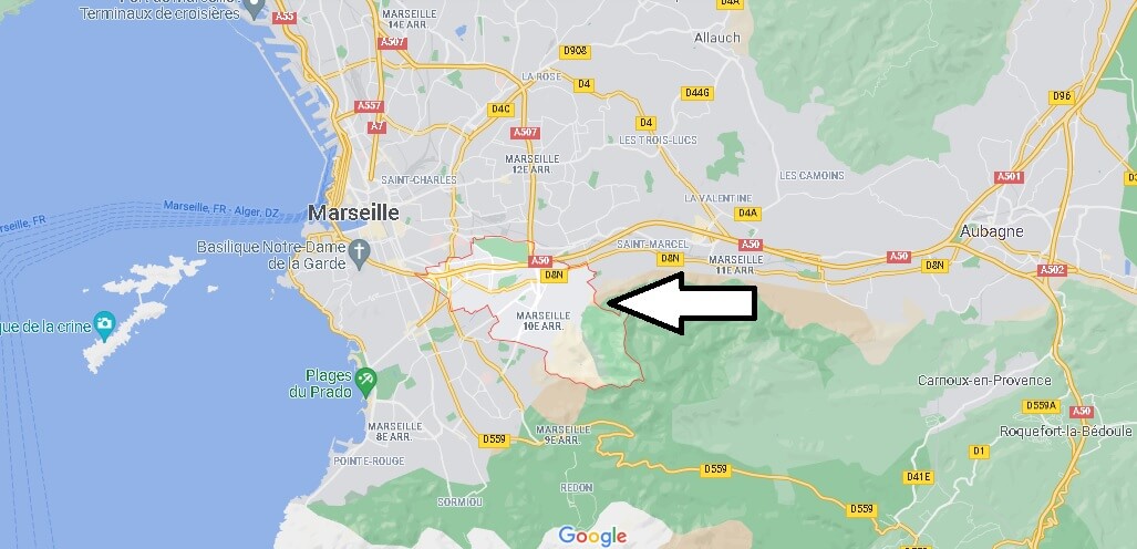 Où se trouve le 10e arrondissement à marseille