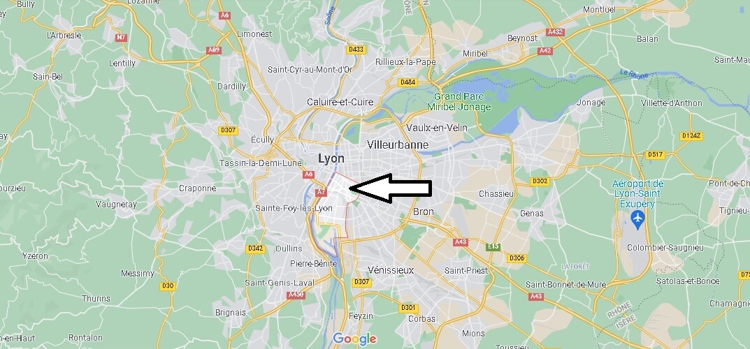 Où se trouve le 7e Arrondissement de Lyon