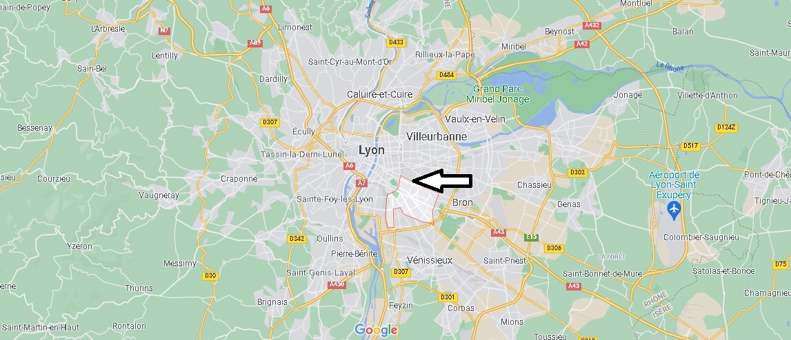Où se trouve le 8e Arrondissement de Lyon