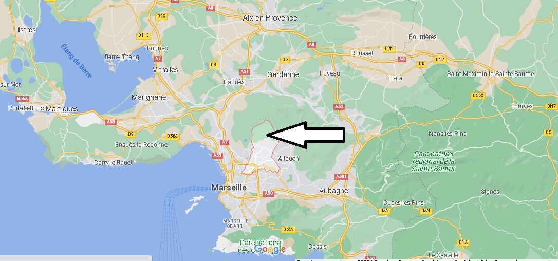 Où se trouve le Marseille 13e Arrondissement
