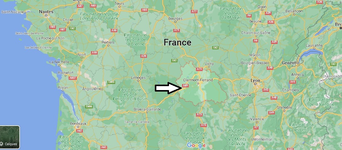 Où se trouve le Puy-de-Dôme